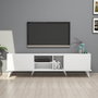 Hanah Home Elegante 1320 Soporte para TV Blanco